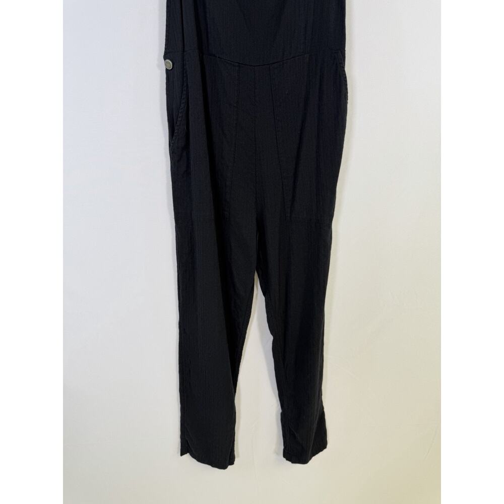 Amuse Society Jumpsuit Romper Size M Black Casual Lagenlook Comfy - Picture 6 of 16
